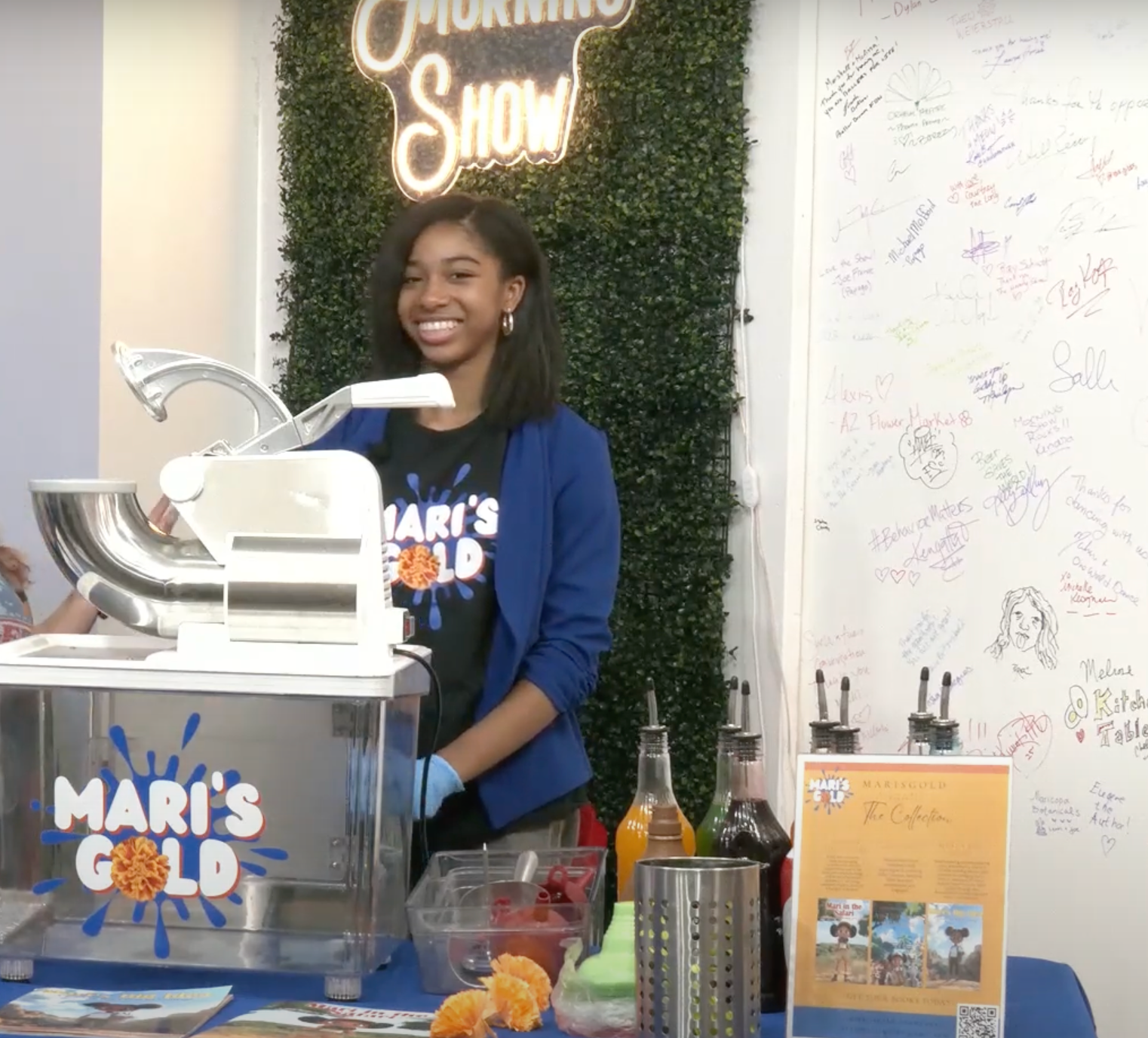 Ep. 84 - Snow Cones with Young Biz Genius Mari of Mari's Gold
